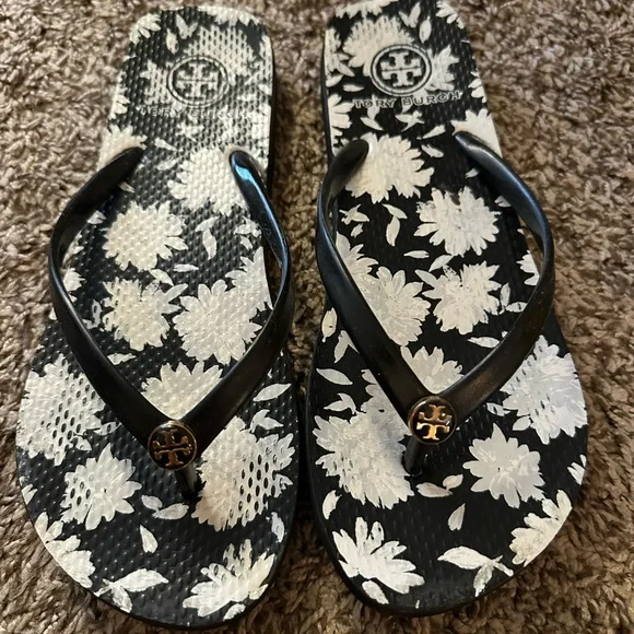 Tory Burch Women's Flip Flops - Picture 2 of 5